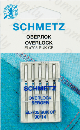 Иглы джерси для плоскошовных машин, хром № 90, Schmetz, 5шт от магазина Promily в Черкесске