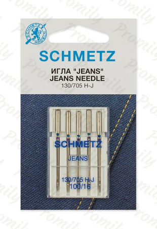 Иглы для джинсы №100, Schmetz, 5шт от магазина Promily в Черкесске